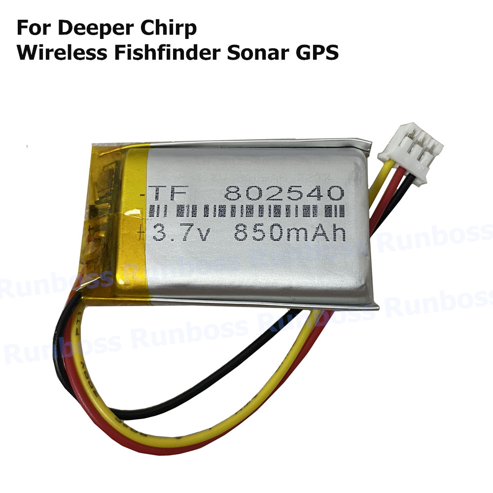 Fish Finder Gps - Neuer 3,7 V 850 mAh Li-Polymer-Akku
