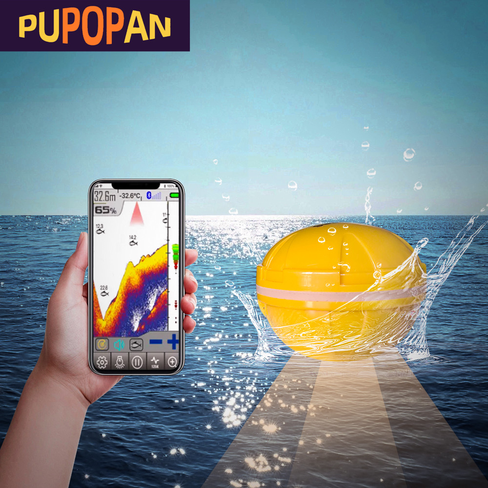 PUPOPAN 100M brandneuer Smartp – Fish Finder Gps Bewertung und Preis