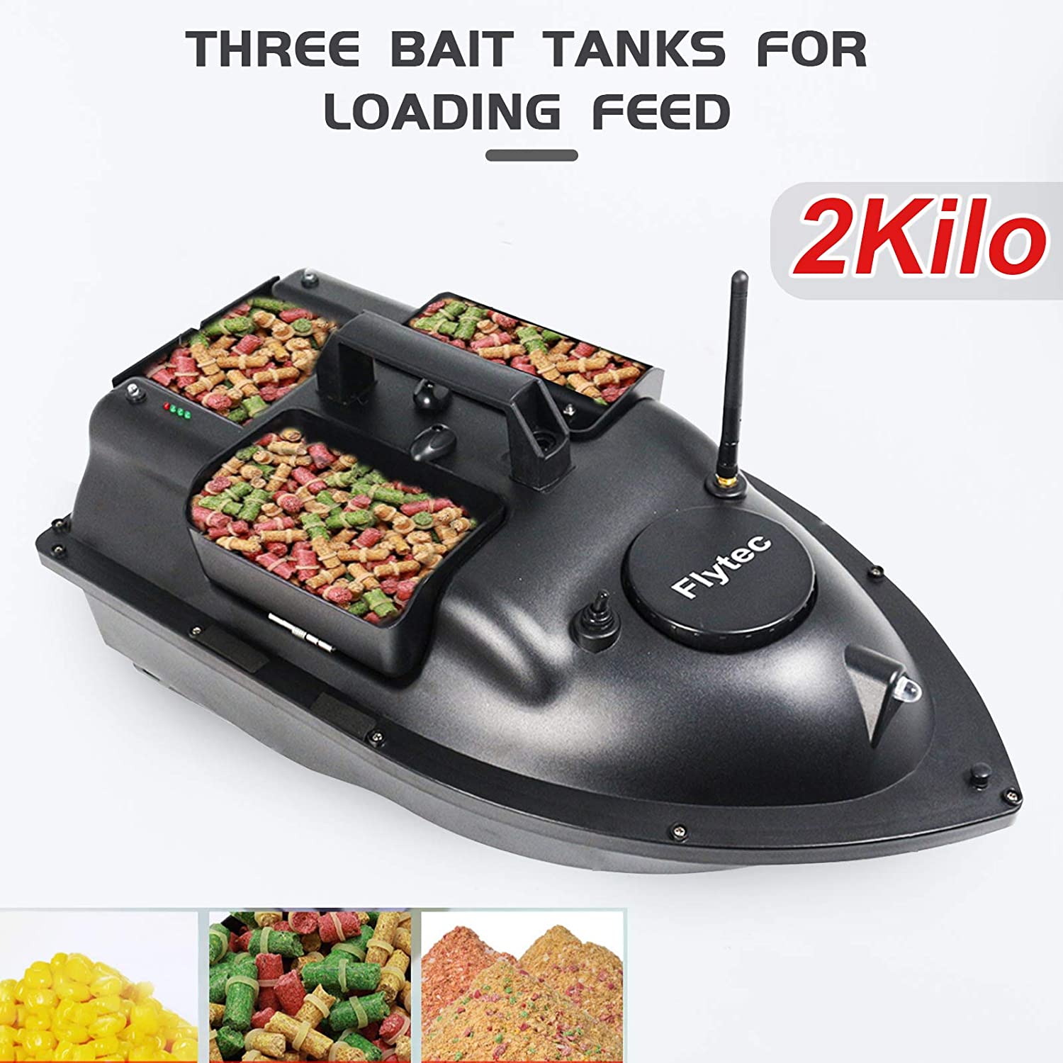 500M Kabelloses RC-Köderboot m – Fish Finder Gps Bewertung und Preis